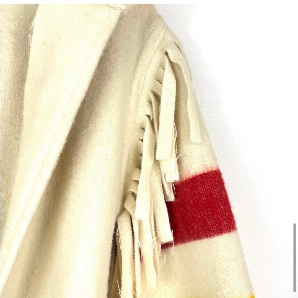 Hudson Bay Blanket Capote Coat Rare Vintage men’s large - Picture 12 of 16